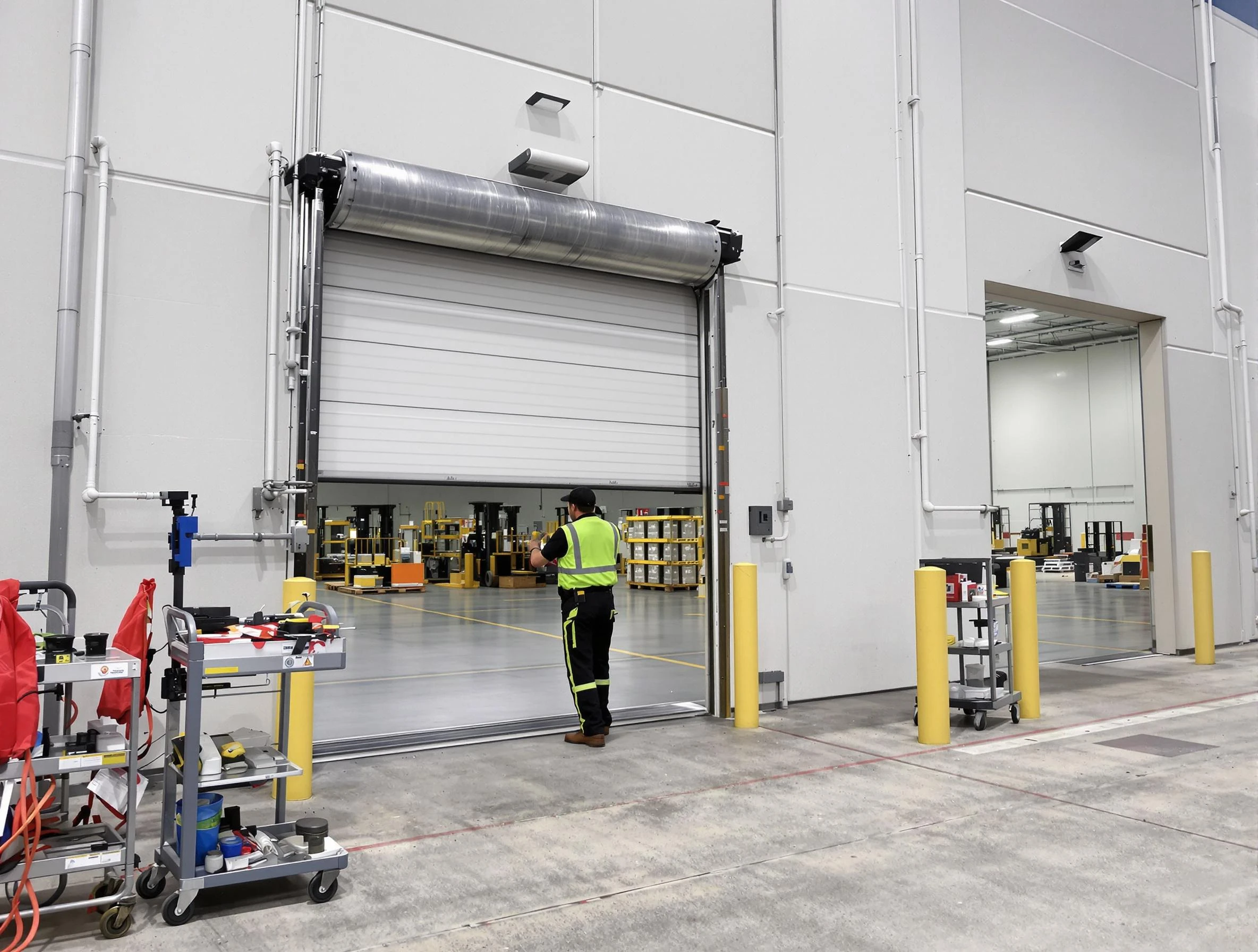 Commercial Garage Door Repair in Lincoln