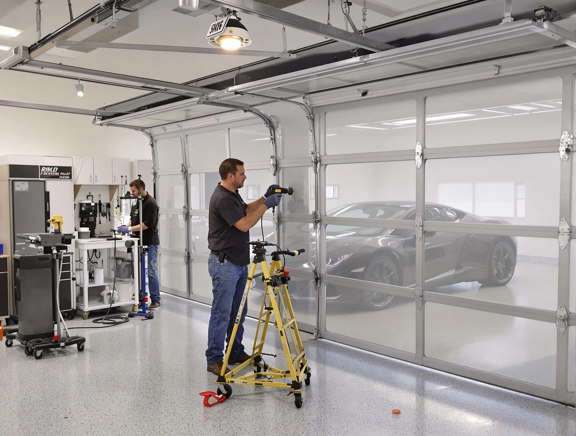 Garage Door Dents Repair in Lincoln