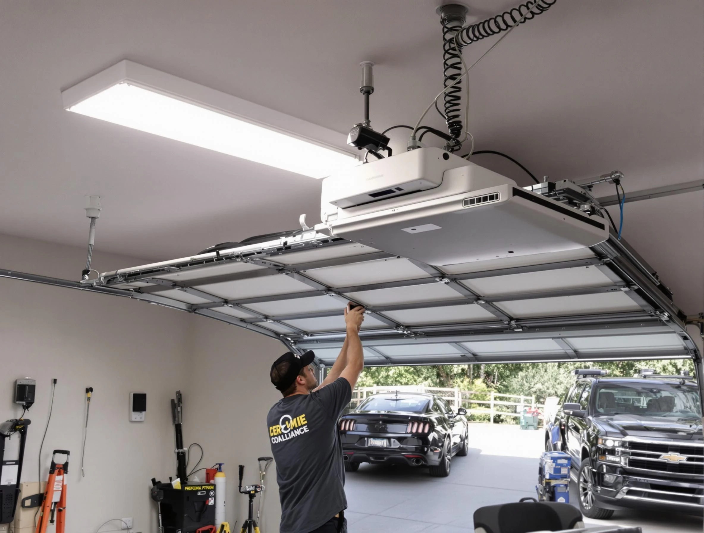 Garage Door Opener Installation in Lincoln