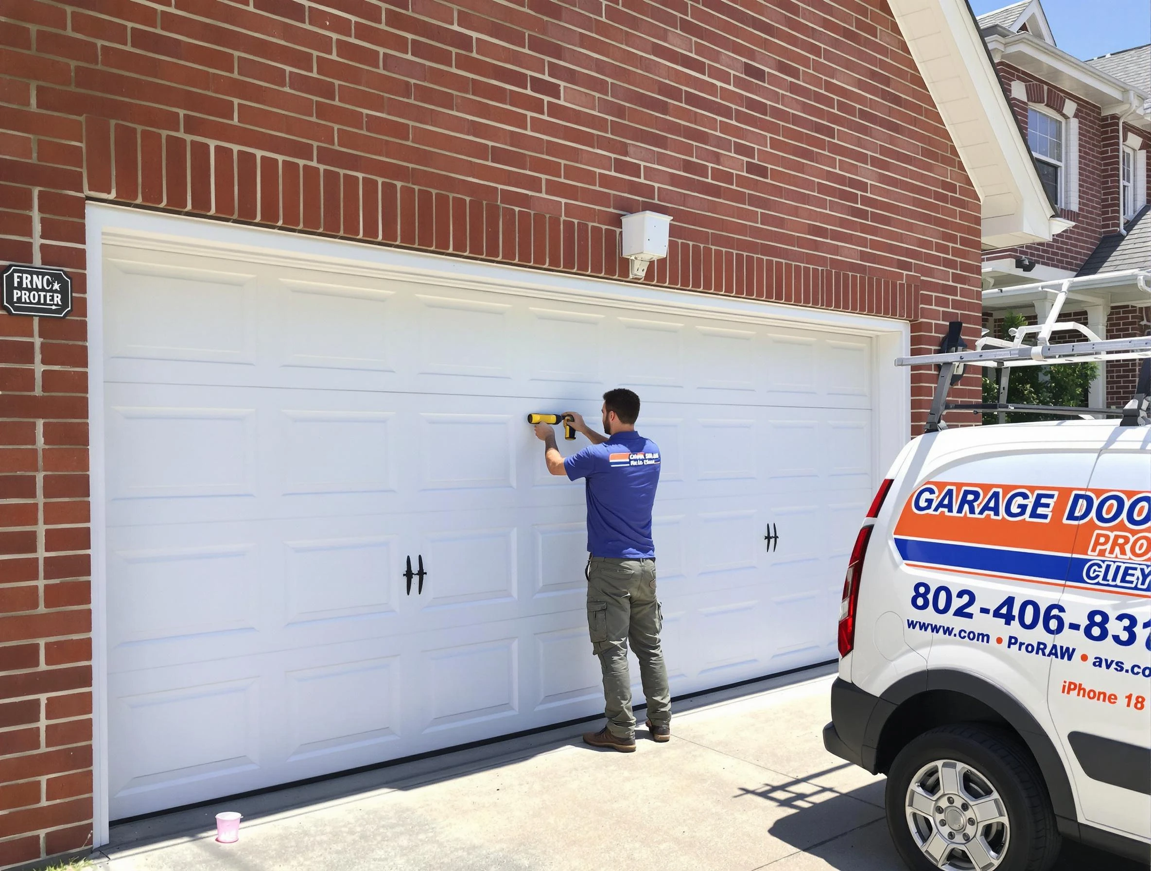 Local garage door repair service by Lincoln Garage Door Repair in Lincoln